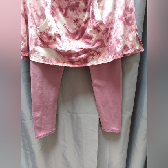 Jockey Leggings and RBX Hooded Pullover Gym Set - Picture 2 of 8